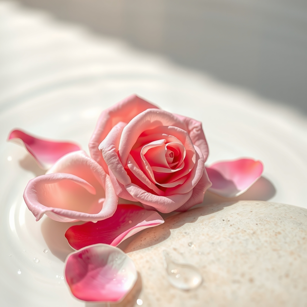 Routine skincare per pelle mista — atmosfera editoriale Inuvra Beauty